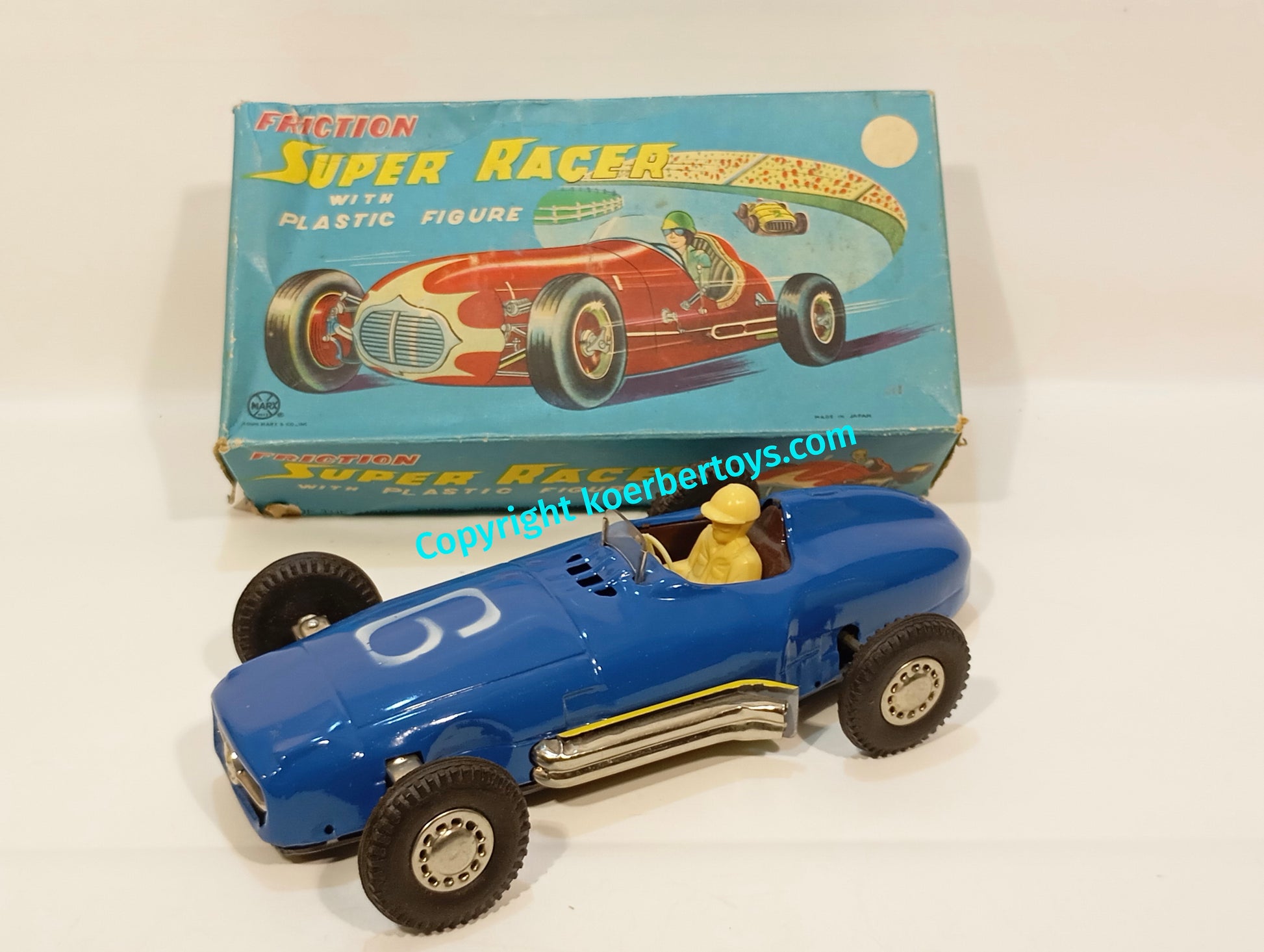 Marx Toys Mercedes Benz W196 Monoposto im Originalkarton