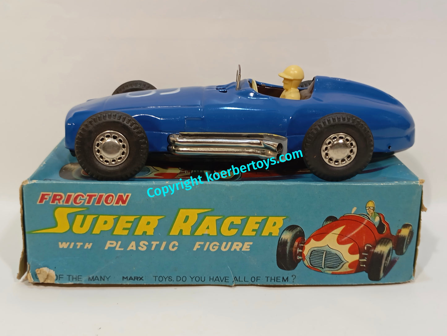 Marx Toys Mercedes Benz W196 Monoposto im Originalkarton