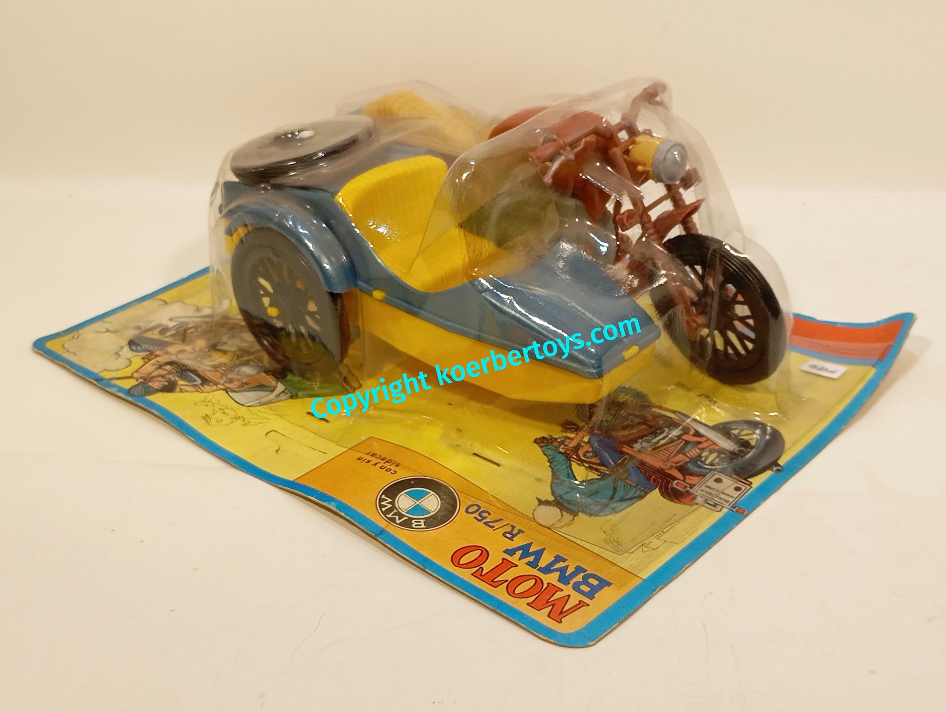 Bullycan Valencia BMW R750 Motorrad mit Seitenwagen Nr 167 im Originalkarton