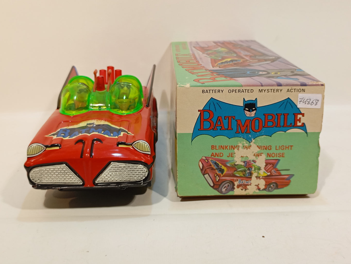 Taiwan Batmobil Nummer 2001 im Originalkarton