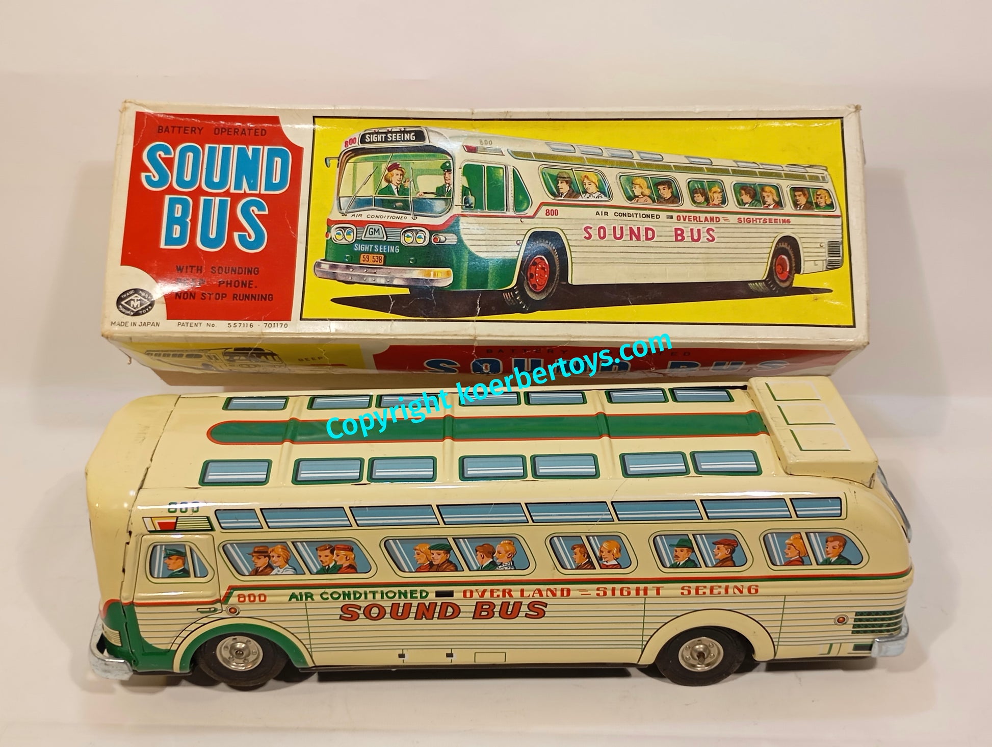 Modern Toys Sight Seeing Bus Overland im Originalkarton