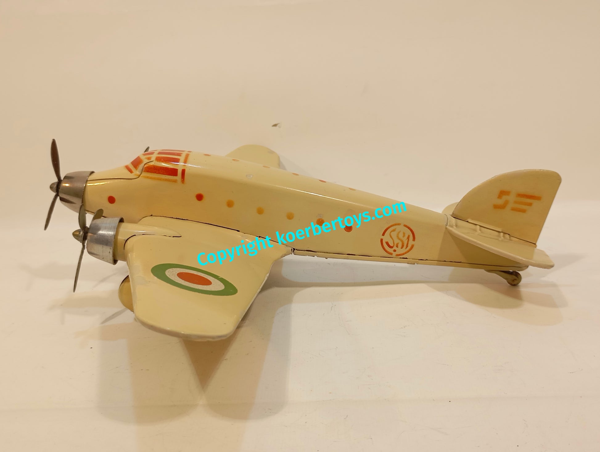 INGAP S81 Propeller Flugzeug aus den 40er Jahren