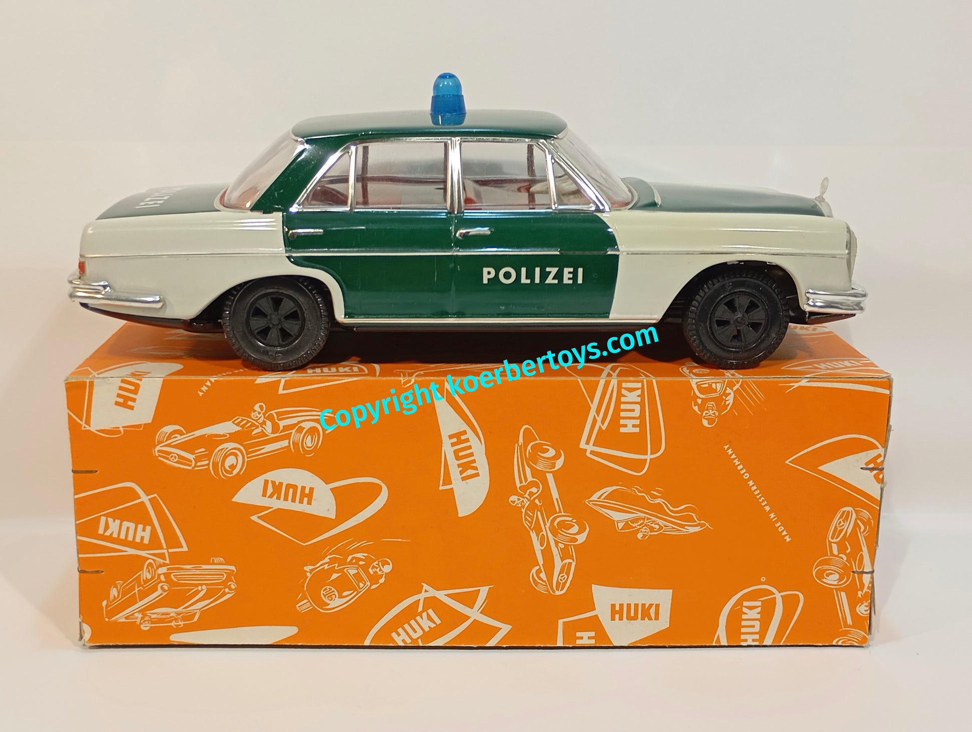 HUKI Mercedes Benz Polizei 280 SE im Originalkarton