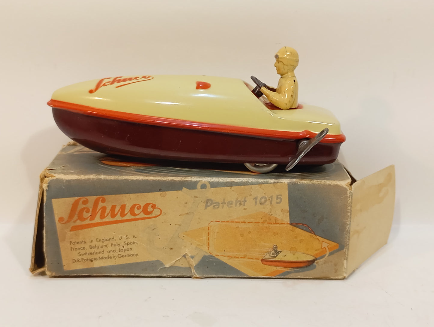 Schuco 1015 Wendeboot im Originalkarton