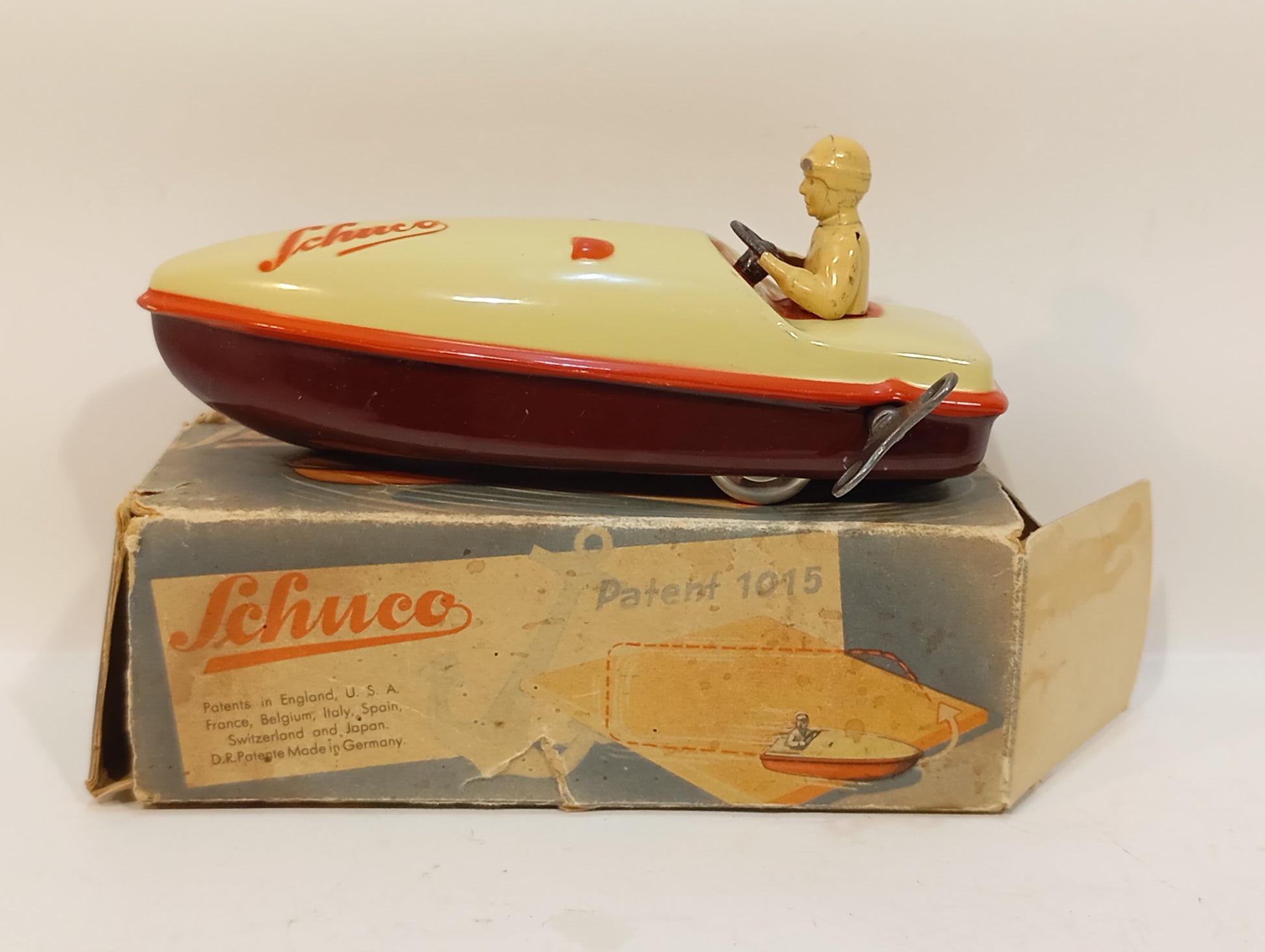 Schuco 1015 Wendeboot im Originalkarton