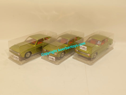 Kellermann drei Ford Capri 438 Lagerfund im Originalkarton