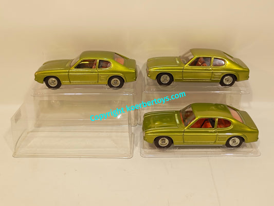 Kellermann drei Ford Capri 438 Lagerfund im Originalkarton