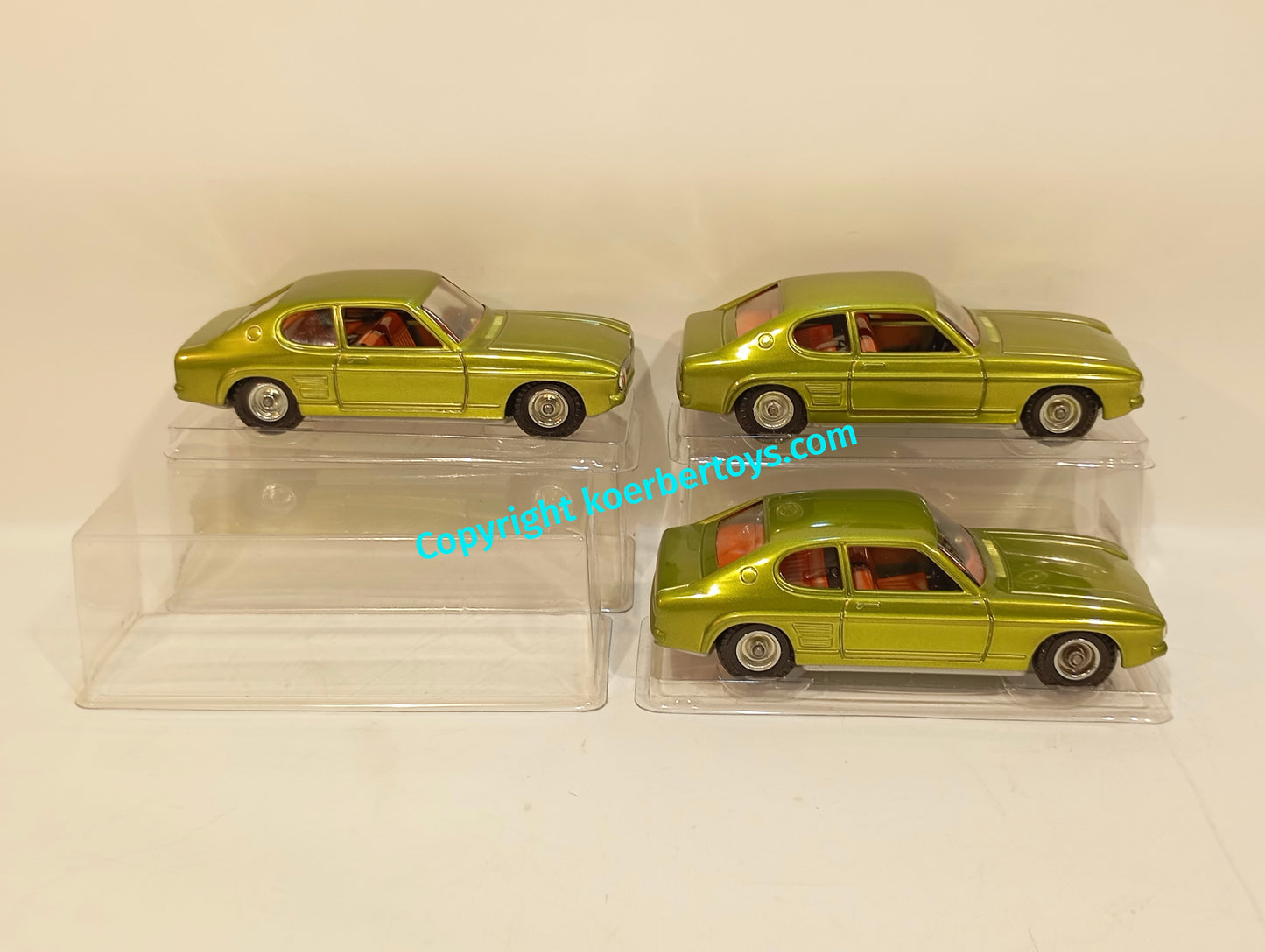 Kellermann drei Ford Capri 438 Lagerfund im Originalkarton