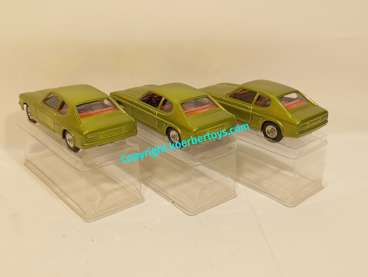 Kellermann drei Ford Capri 438 Lagerfund im Originalkarton
