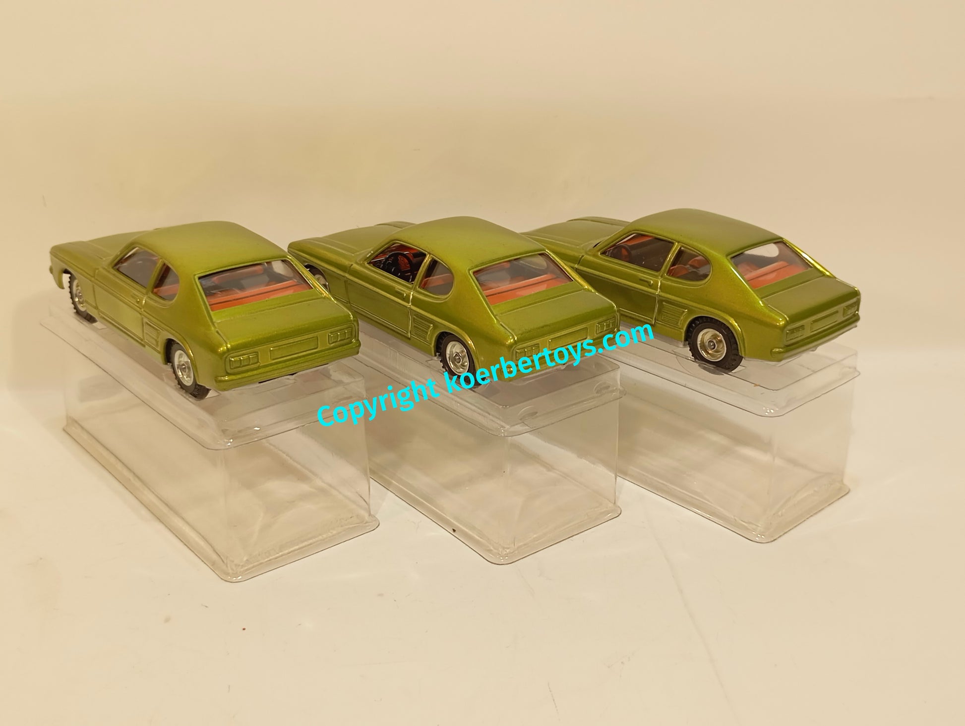 Kellermann drei Ford Capri 438 Lagerfund im Originalkarton