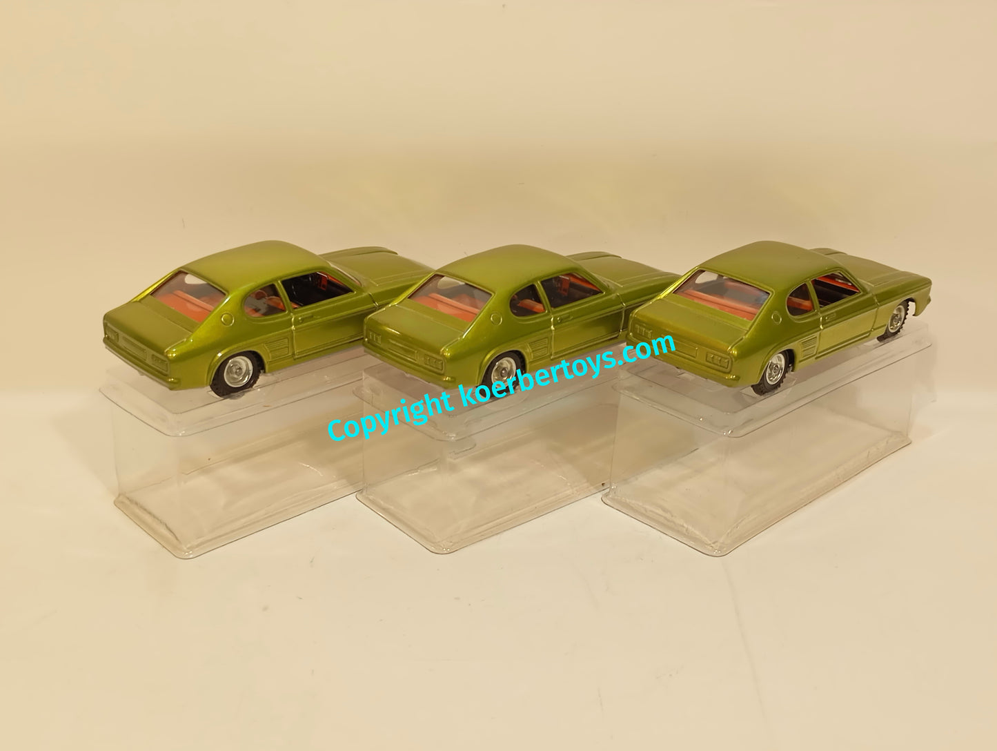 Kellermann drei Ford Capri 438 Lagerfund im Originalkarton