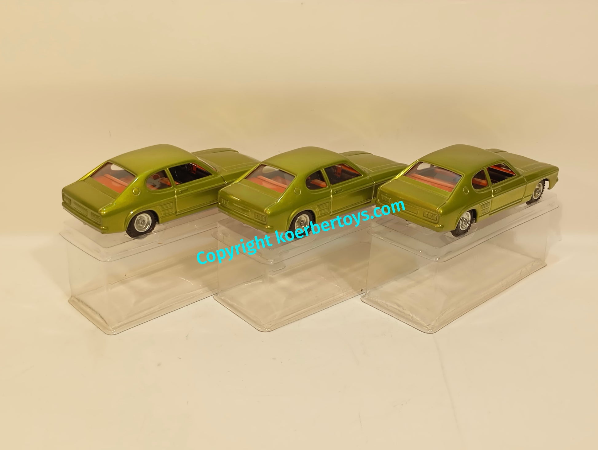 Kellermann drei Ford Capri 438 Lagerfund im Originalkarton