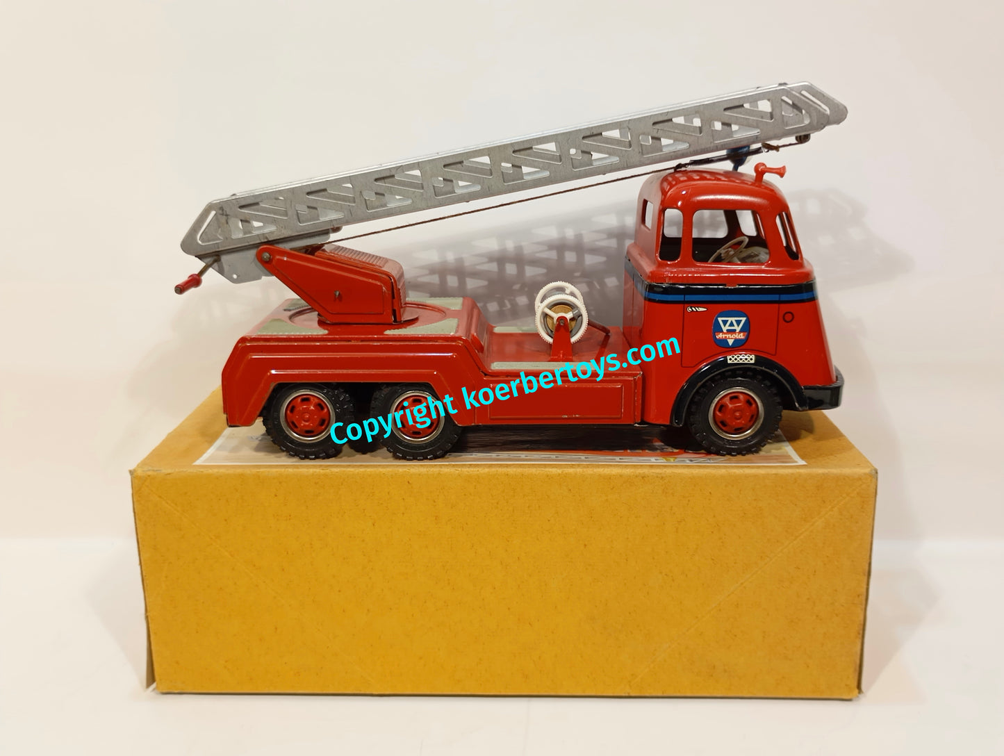 Arnold DAF Feuerwehr Leiterwagen im Originalkarton