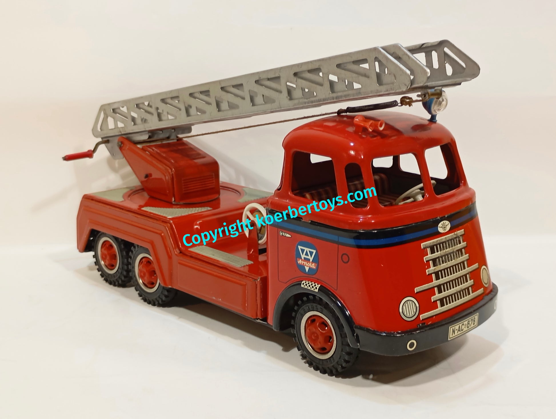 Arnold DAF Feuerwehr Leiterwagen im Originalkarton