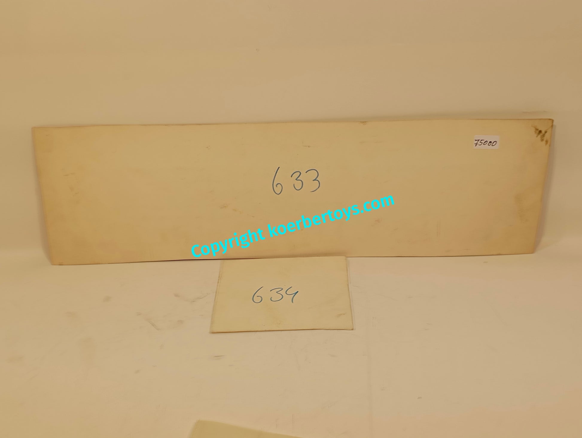 Arnold Handbemalter Musterzimmer Entwurf Bodenplatte