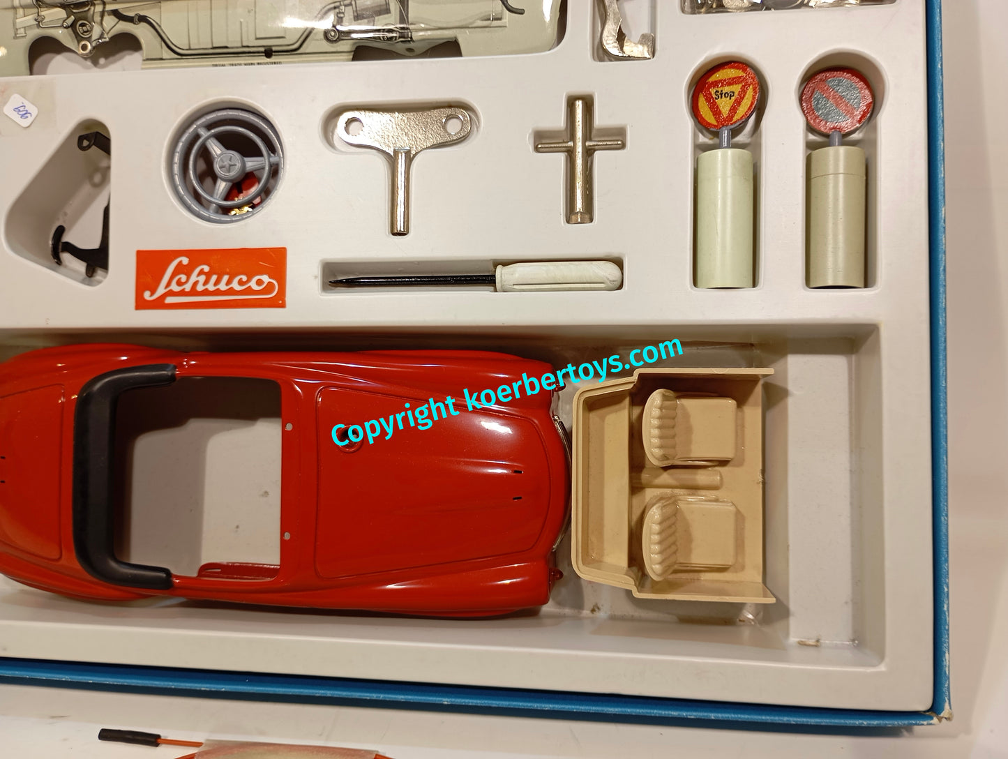 Schuco 2097 Bausatz MB190 SL Nitribit im Originalkarton