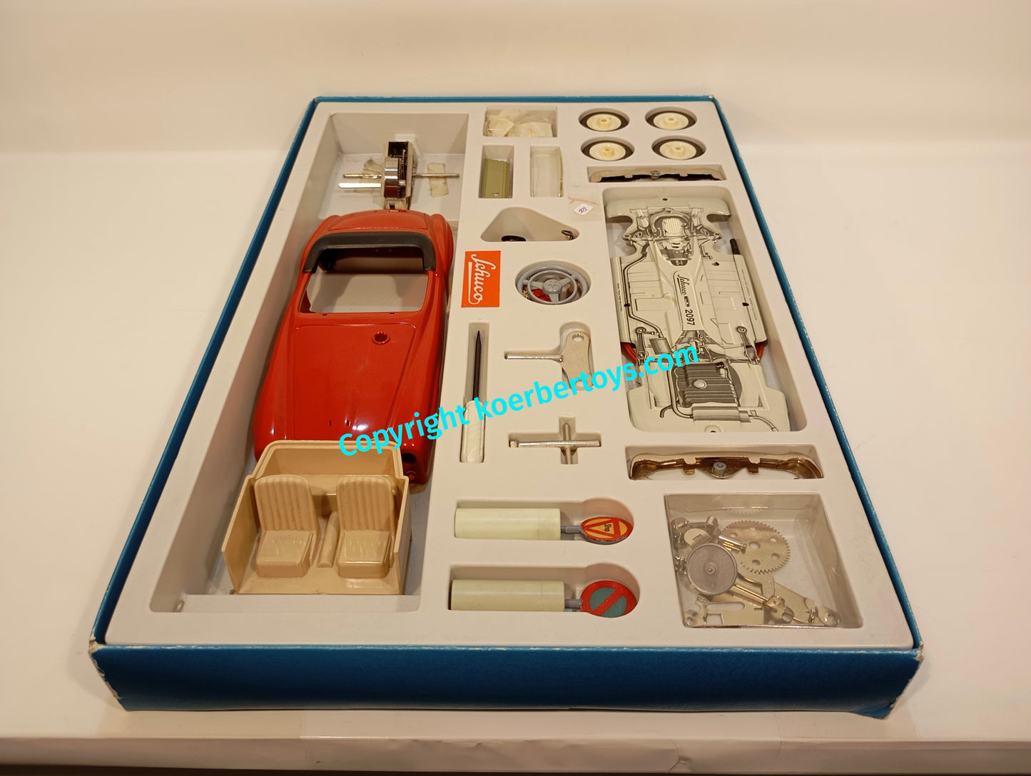 Schuco 2097 Bausatz MB190 SL Nitribit im Originalkarton