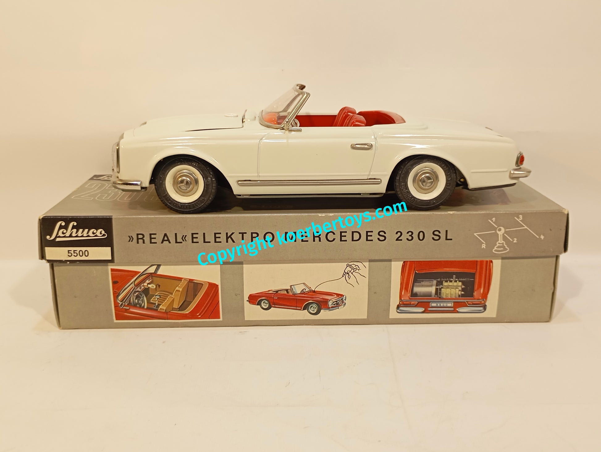 Schuco 5500 Real Mercedes Benz 230SL Pagode im Originalkarton