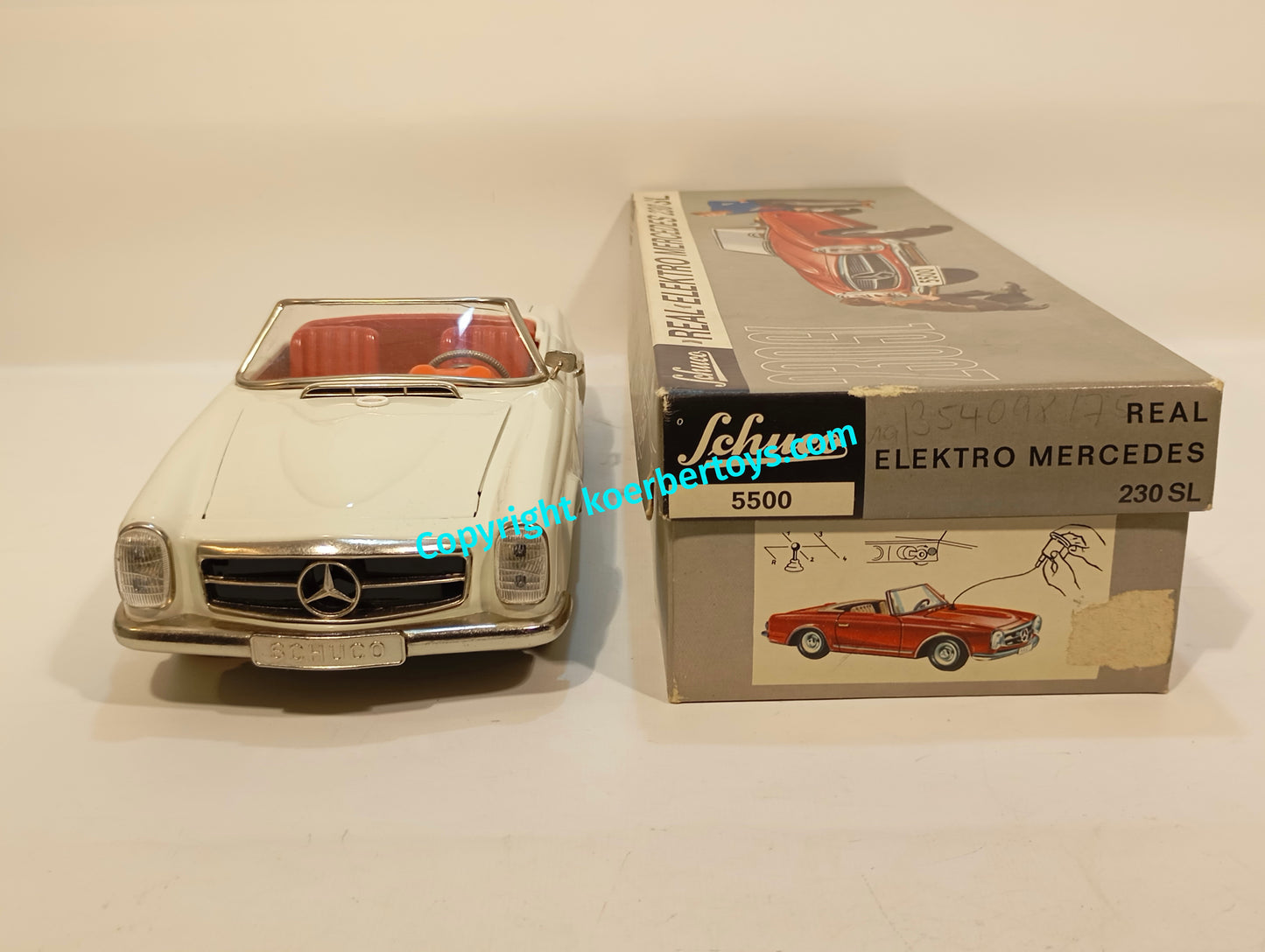 Schuco 5500 Real Mercedes Benz 230SL Pagode im Originalkarton