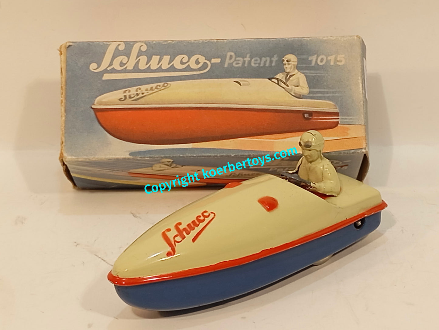 Schuco 1015 Wendeboot im Originalkarton