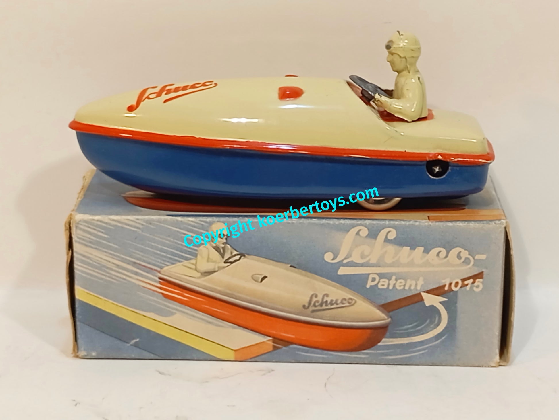 Schuco 1015 Wendeboot im Originalkarton