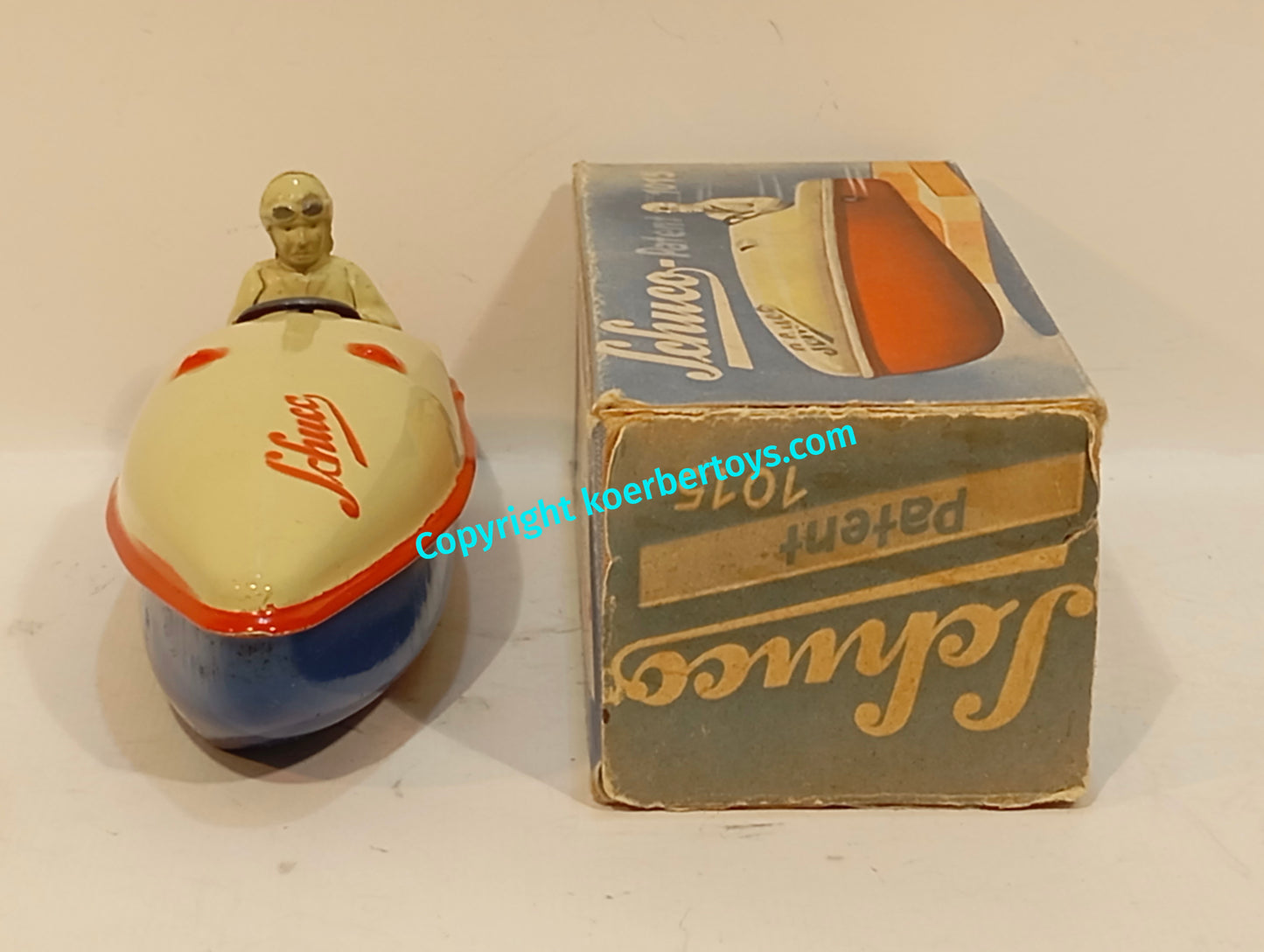 Schuco 1015 Wendeboot im Originalkarton