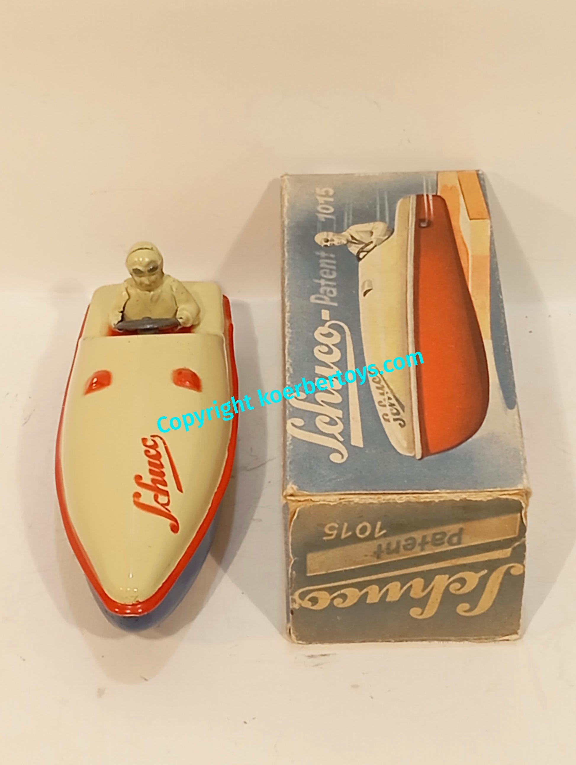 Schuco 1015 Wendeboot im Originalkarton