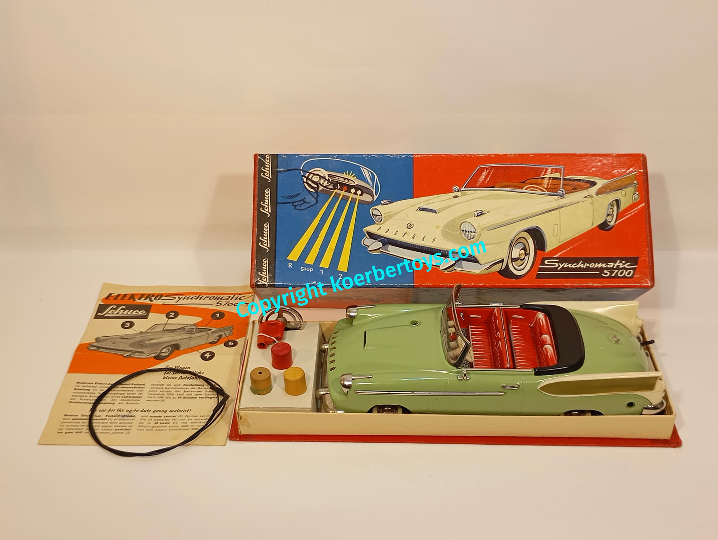 Schuco 5700 Electro Synchromatic Packard im Originalkarton
