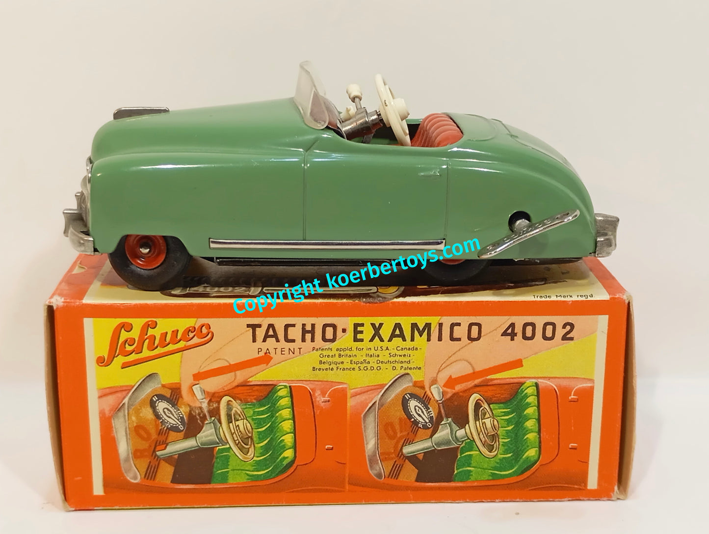 Schuco Tacho Examico 4002 im Originalkarton