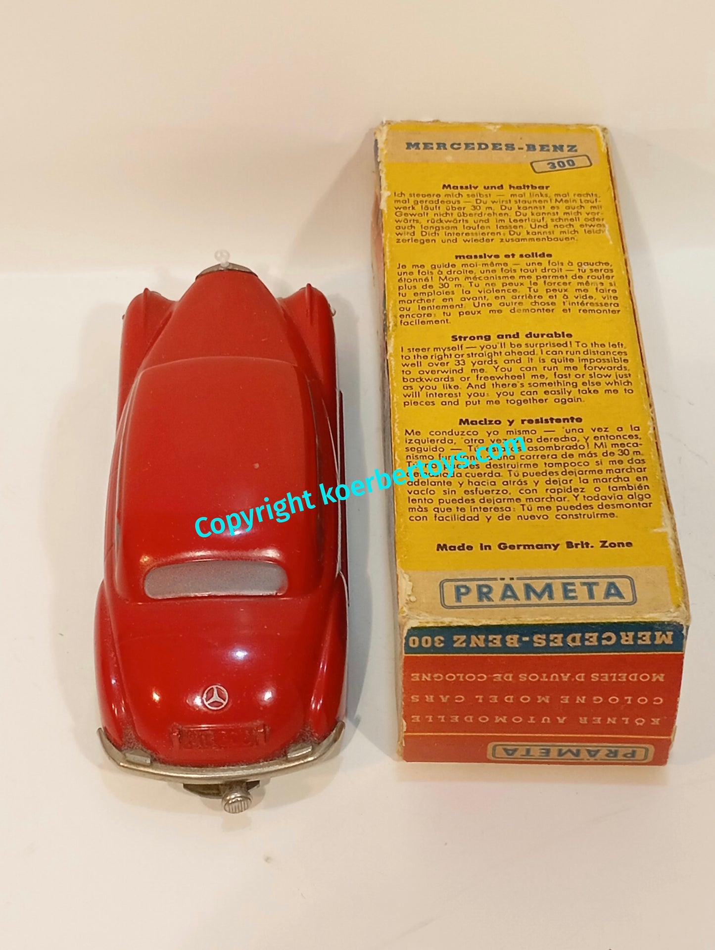 Prämeta Mercedes Benz 300 Adenauer im Originalkarton (74956)