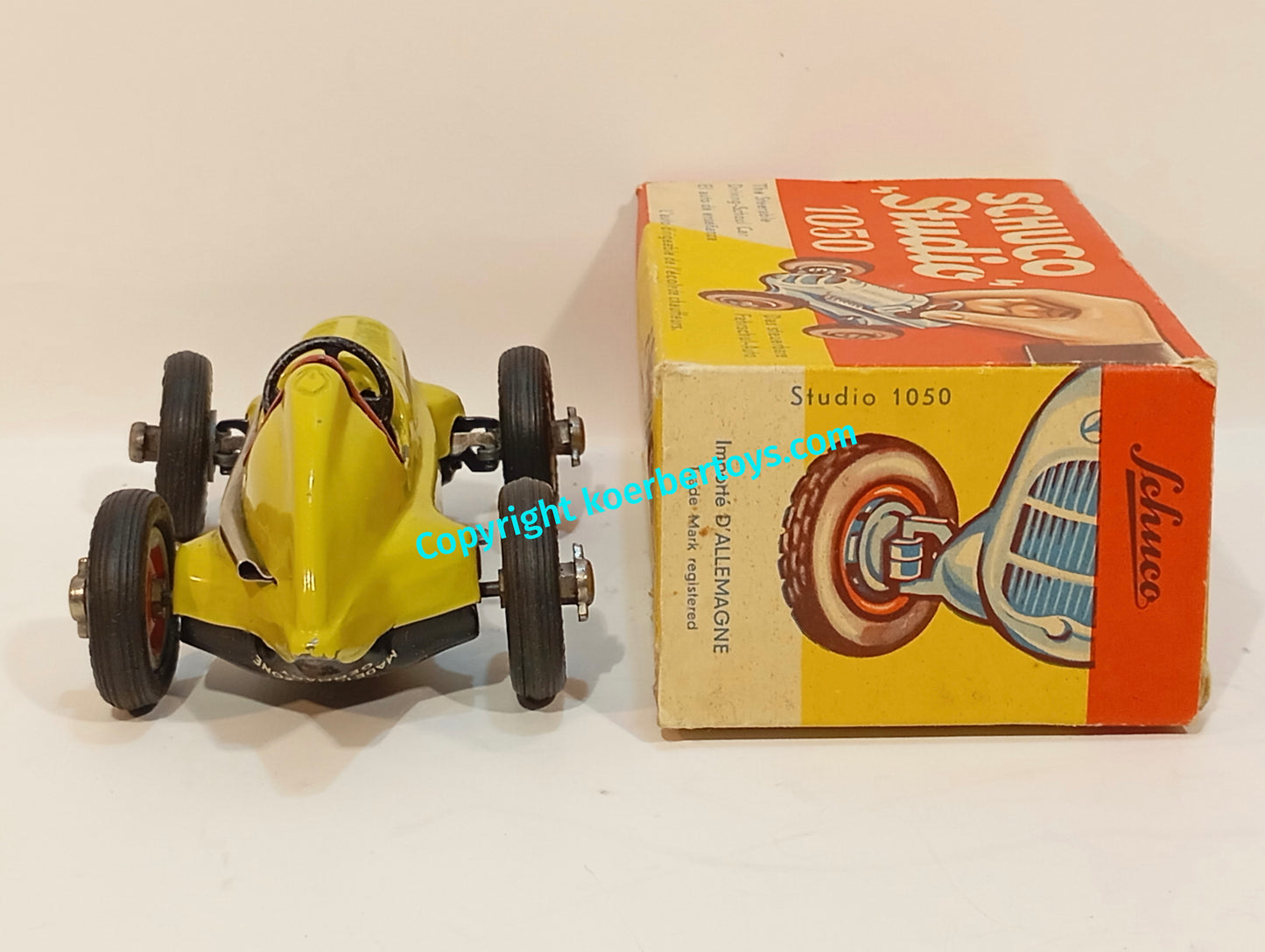 Schuco Studio 1050 Rennwagen im Originalkarton