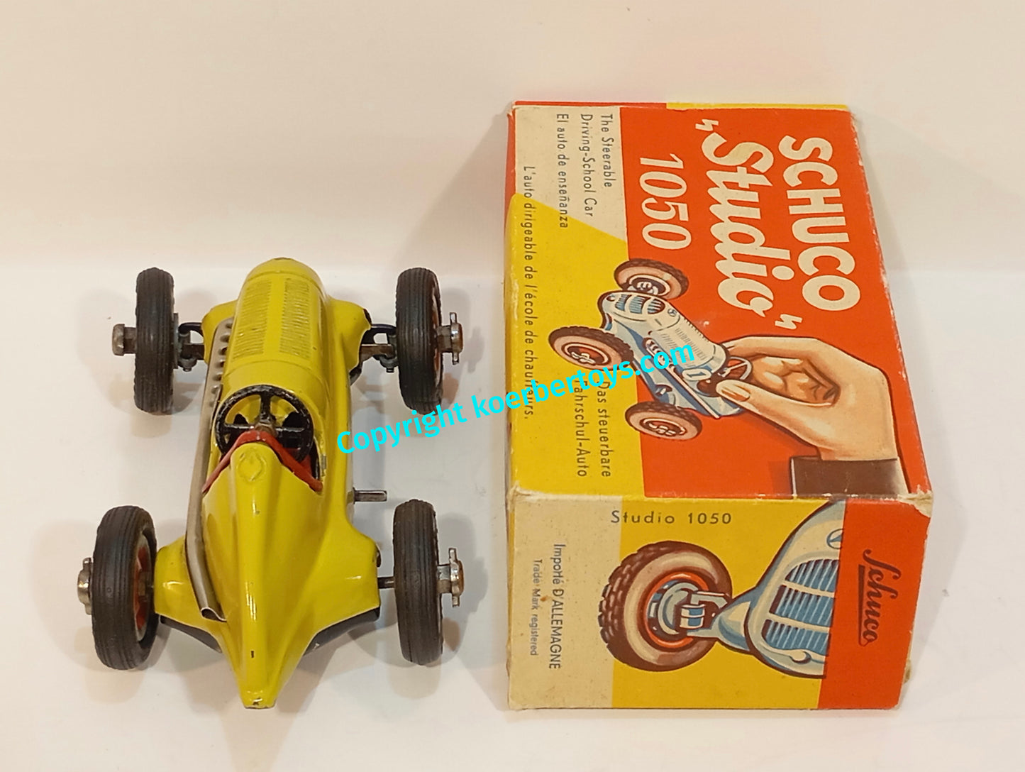 Schuco Studio 1050 Rennwagen im Originalkarton