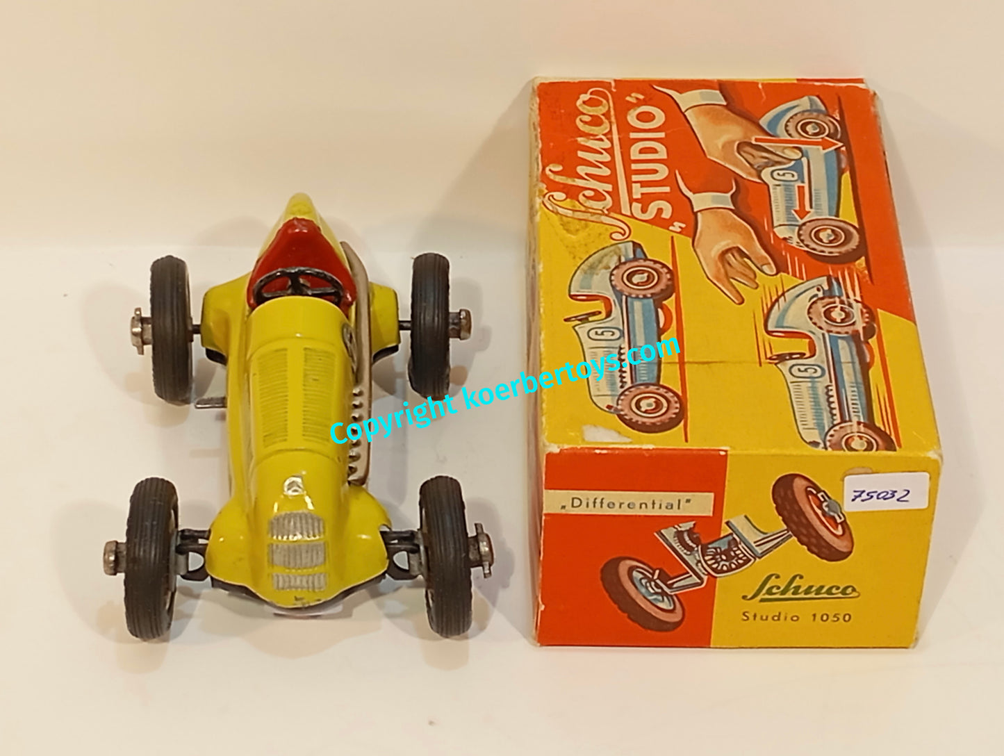 Schuco Studio 1050 Rennwagen im Originalkarton