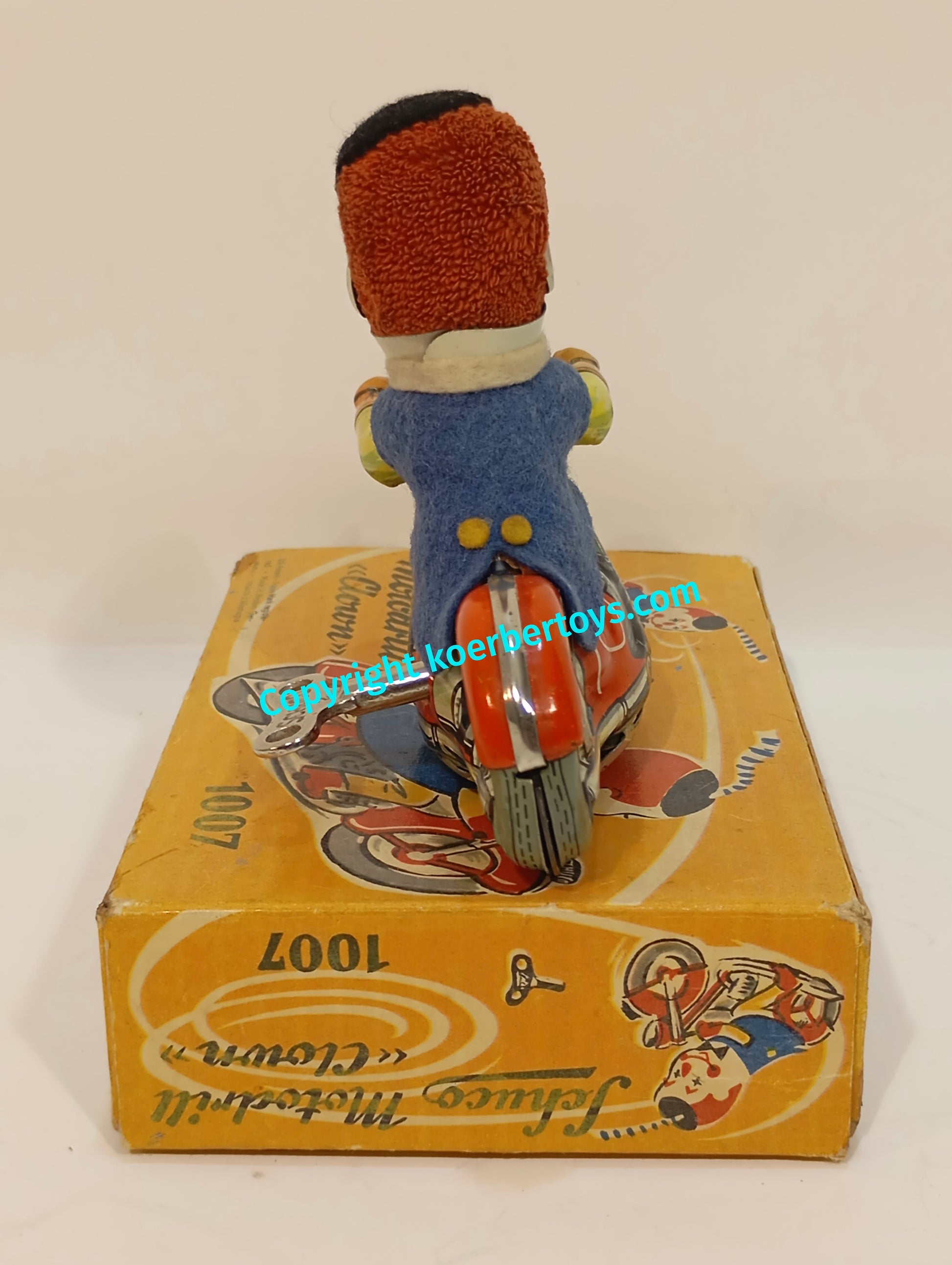 Schuco 1007 Motodrill Clown im Originalkarton