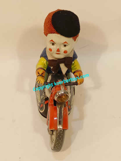 Schuco 1007 Motodrill Clown im Originalkarton
