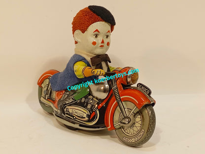 Schuco 1007 Motodrill Clown im Originalkarton