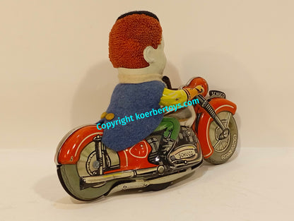 Schuco 1007 Motodrill Clown im Originalkarton