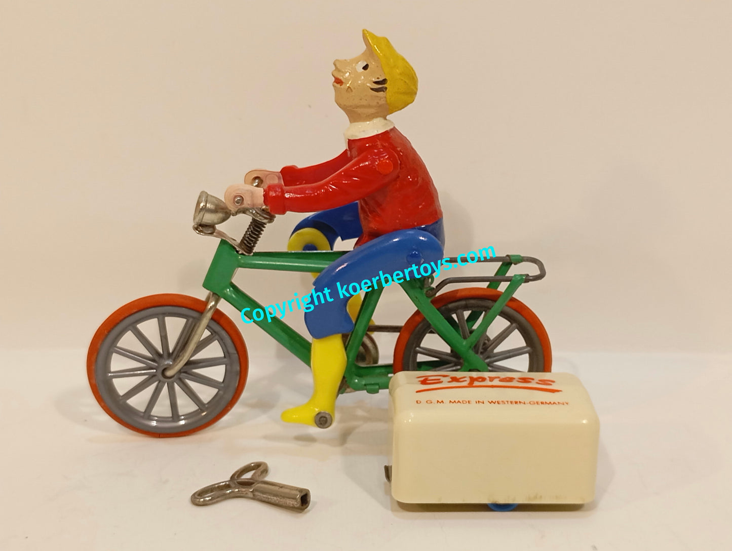 rühl express jonny der fahrrad fahrer nr 32 im originalkarton