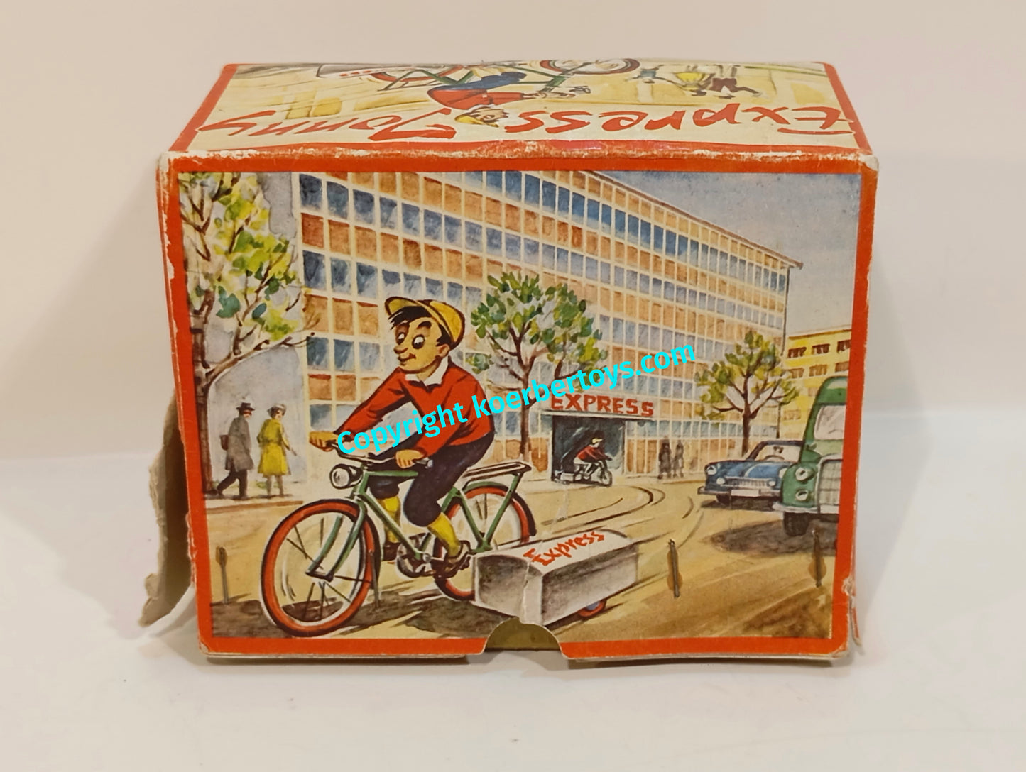 rühl express jonny der fahrrad fahrer nr 32 im originalkarton
