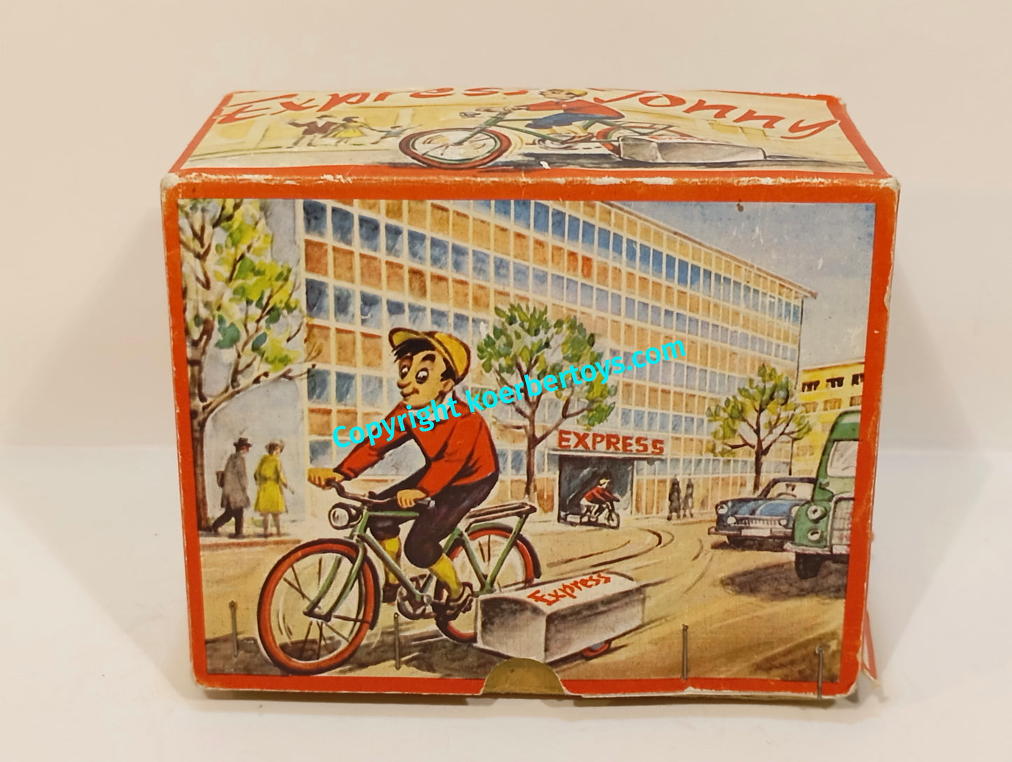 rühl express jonny der fahrrad fahrer nr 32 im originalkarton