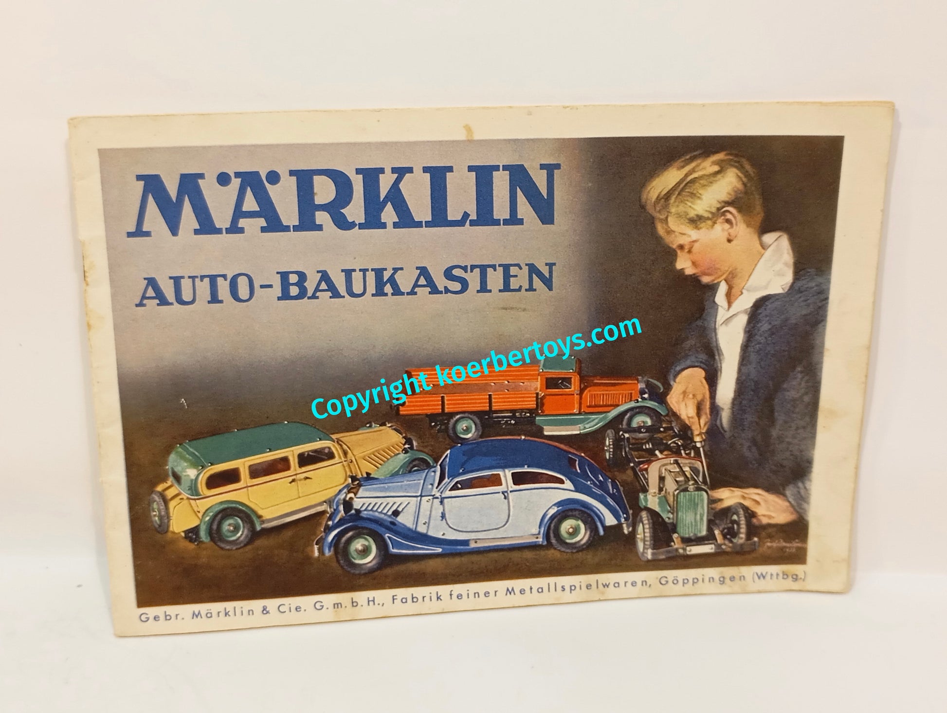 Märklin Baukasten Standard Tankwagen 1106T im Originalkarton