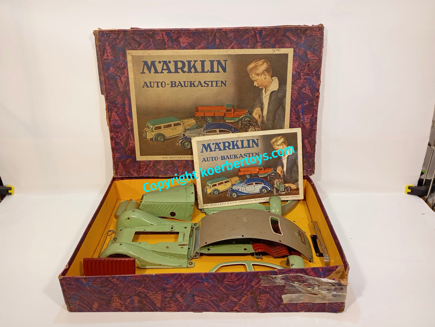 Märklin Stromlinien Baukasten 1103 ST im Originalkarton