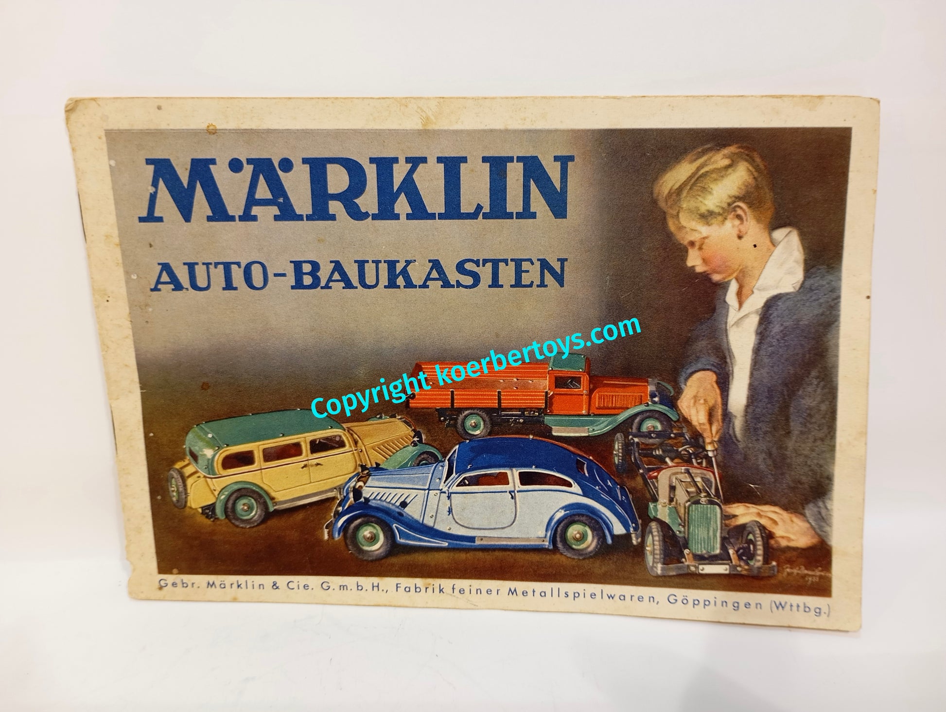 Märklin Stromlinien Baukasten 1103 ST im Originalkarton