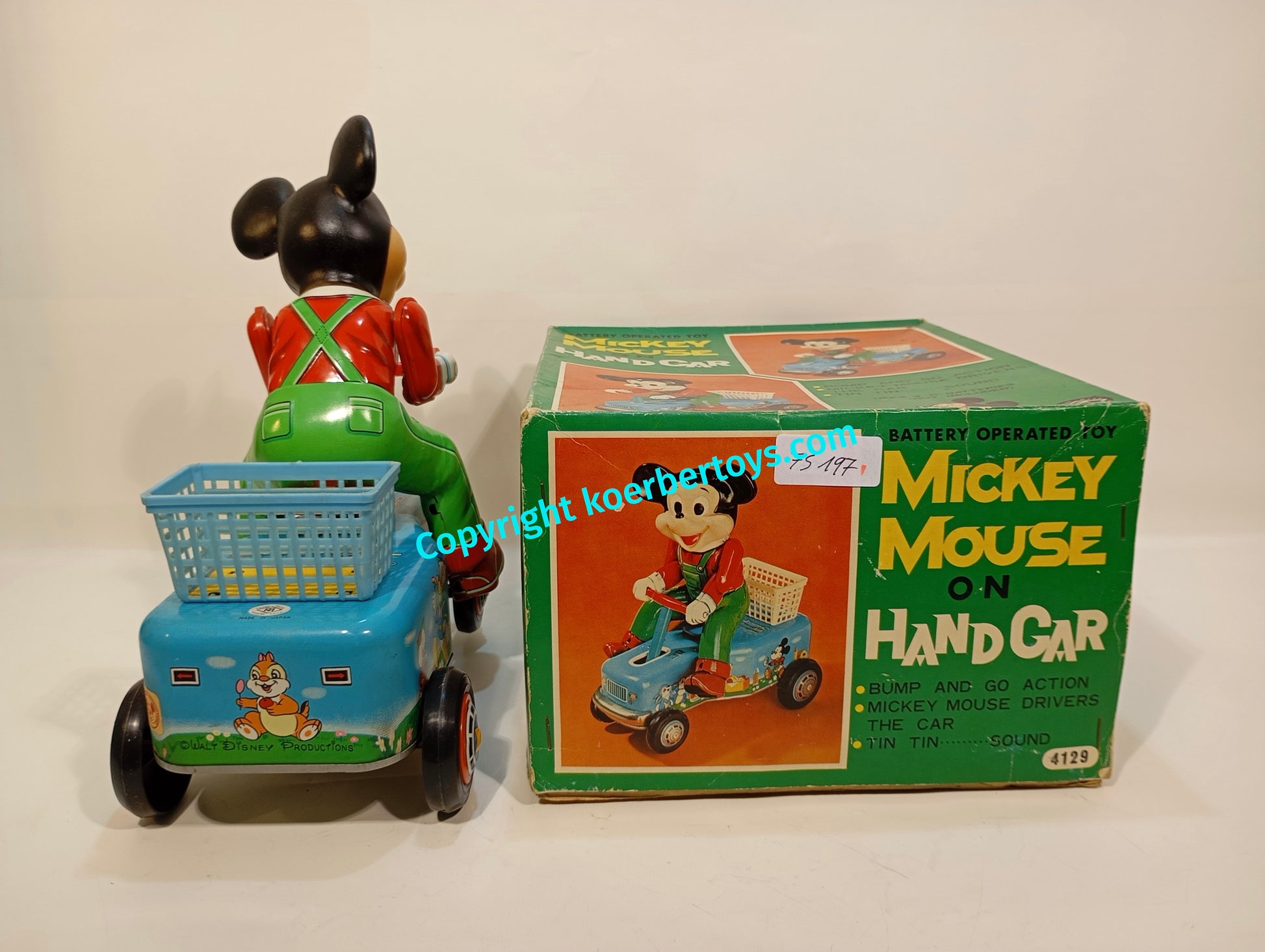 Modern Toys Micky Mouse Car 4129 im Originalkarton