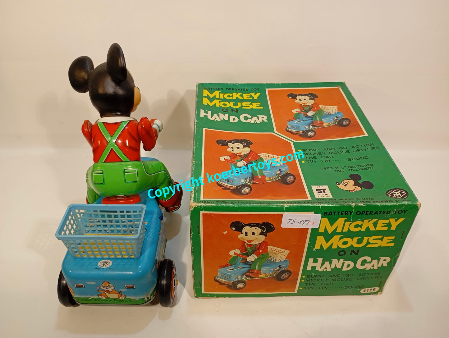 Modern Toys Micky Mouse Car 4129 im Originalkarton