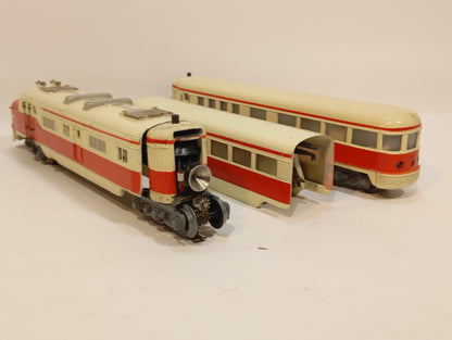 Märklin H0 ST 800 Triebwagen rot weiß im Originalkarton