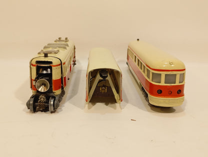 Märklin H0 ST 800 Triebwagen rot weiß im Originalkarton