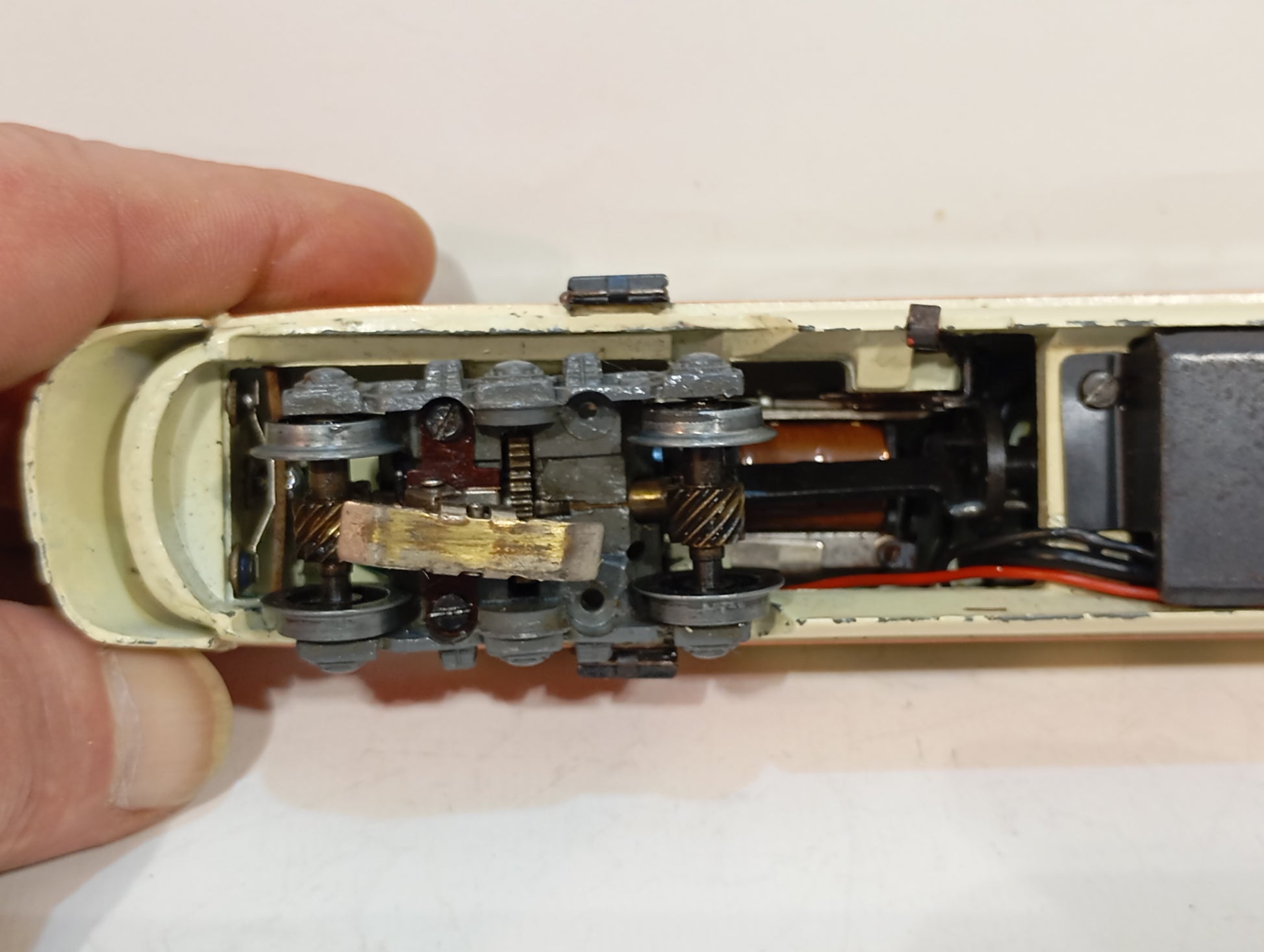 Märklin H0 ST 800 Triebwagen rot weiß im Originalkarton