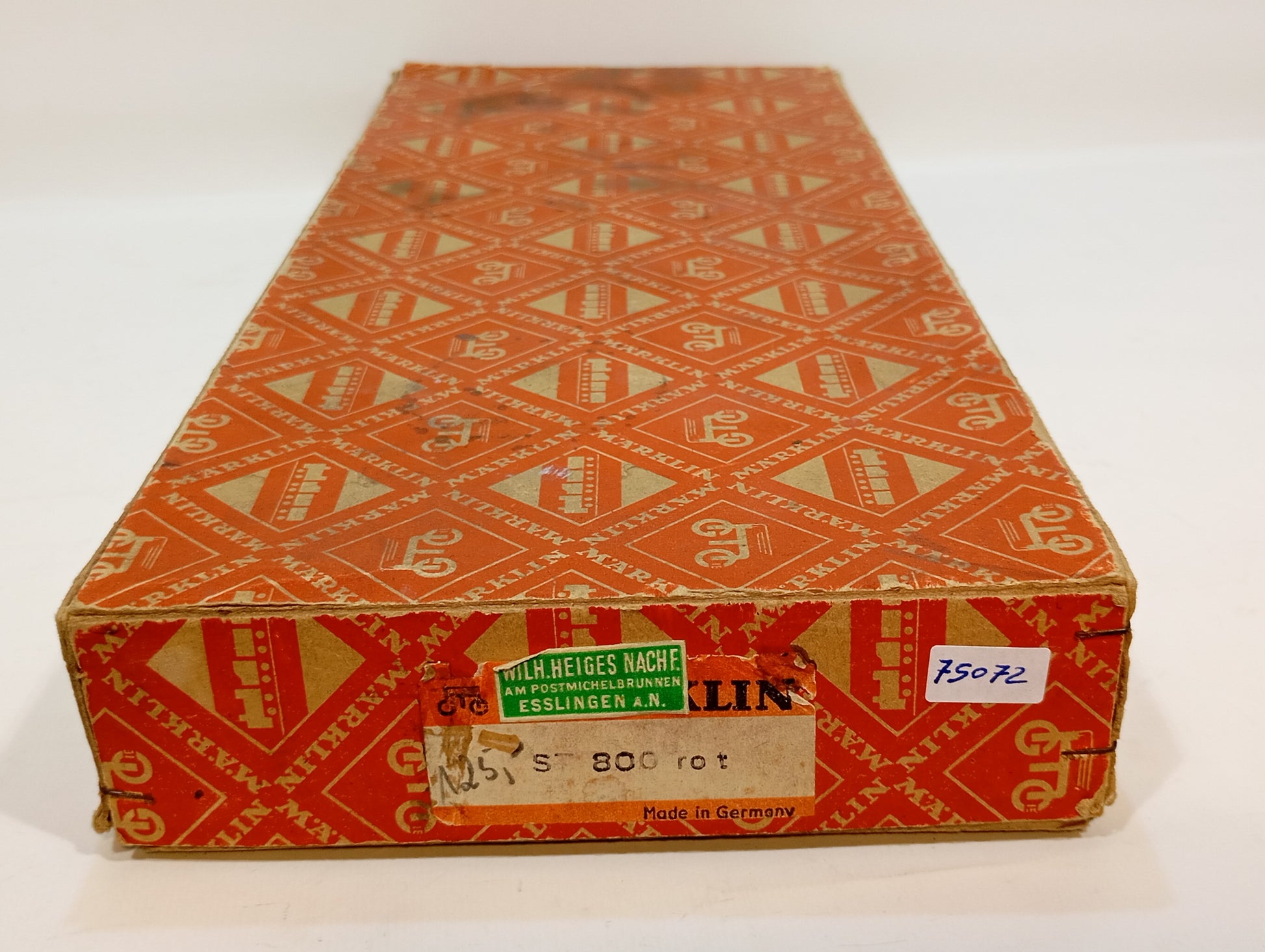 Märklin H0 ST 800 Triebwagen rot weiß im Originalkarton