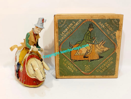 Lehmann Schweinereiter Nummer 139 im Originalkarton